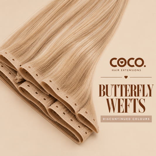 22" Butterfly Weft Extensions (Discontinued Colours)